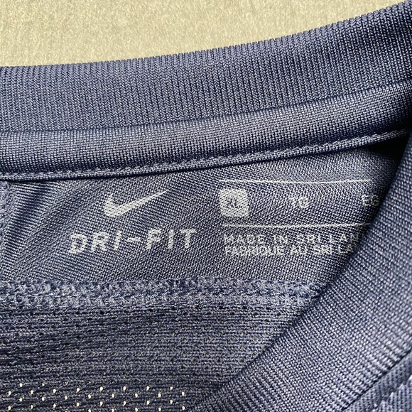 Team USA Jersey Youth XL‎ Blue Nike Lacrosse Dri-FIT Ohlmiller 17 Flag - Picture 3 of 11